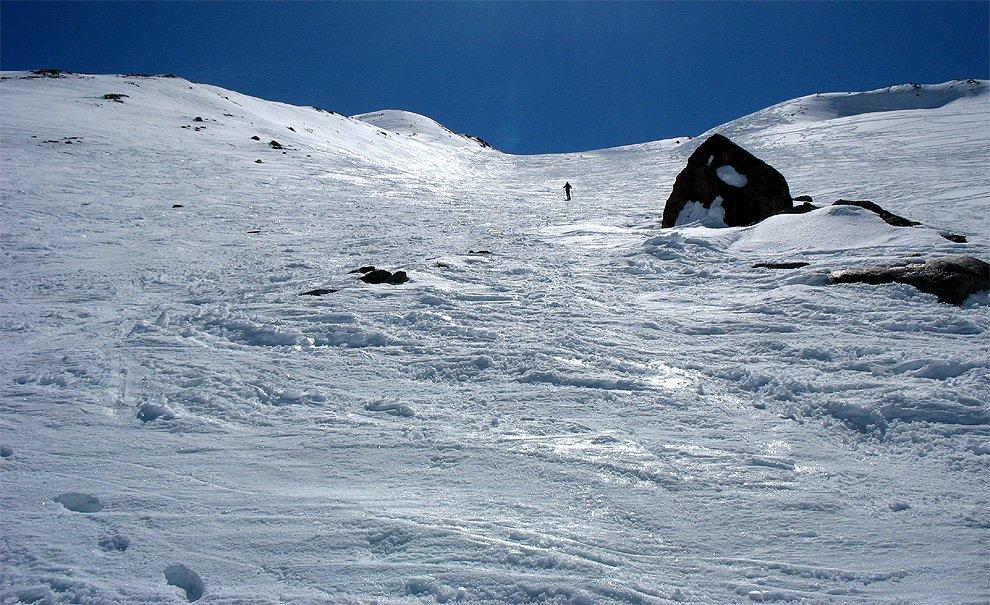 Difficult descent