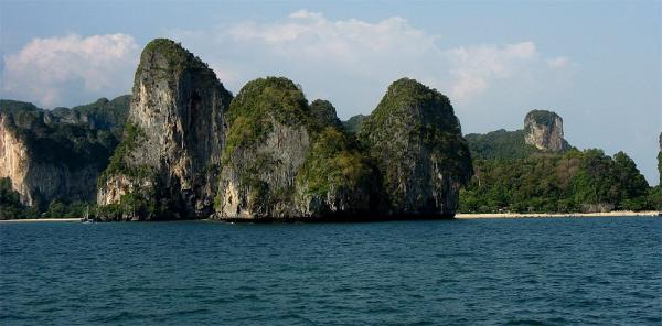 At the peninsula Phra Nang