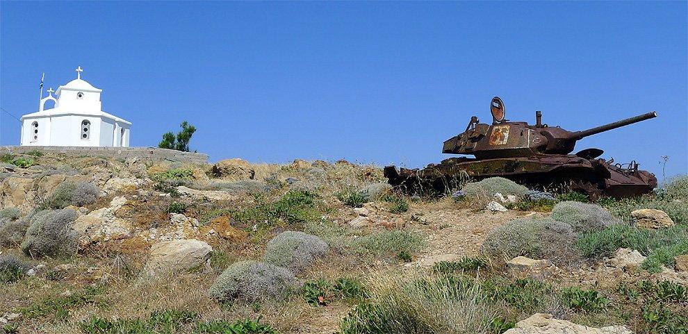 Opuštěný tank