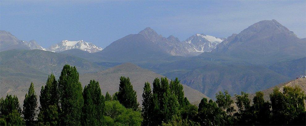 Výhled na Tian Shan