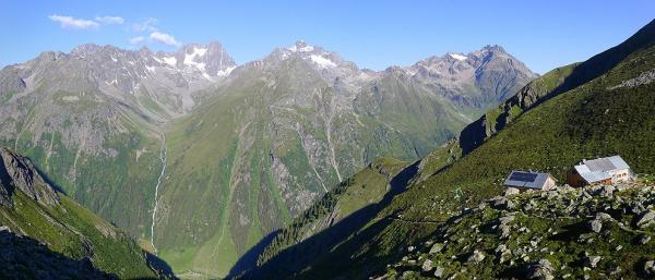 U horské chalupy Chemnitzer Hütte
