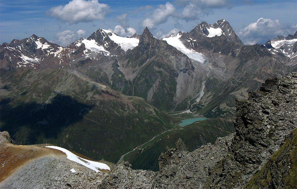 Kaunergrat a Rifflesee