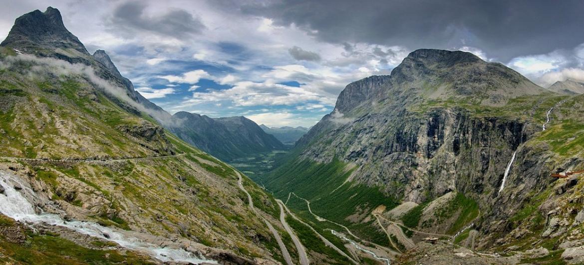 Cesta z Alesundu na Trollstigen
