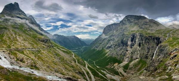 Cesta z Alesundu na Trollstigen