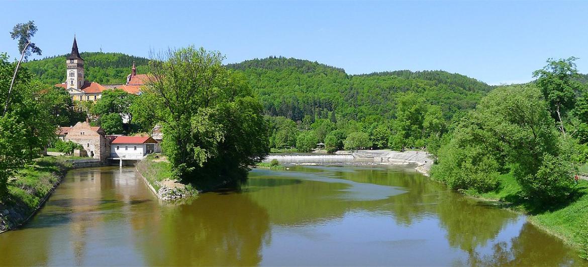 Walk around Sazava monastery