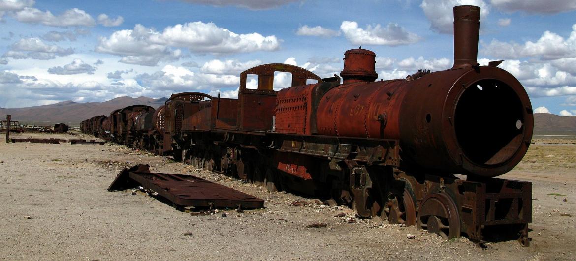 Visit of Train Cemetery
