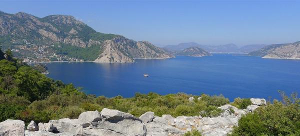 Vyhlídková silnice Marmaris - Kumlubük