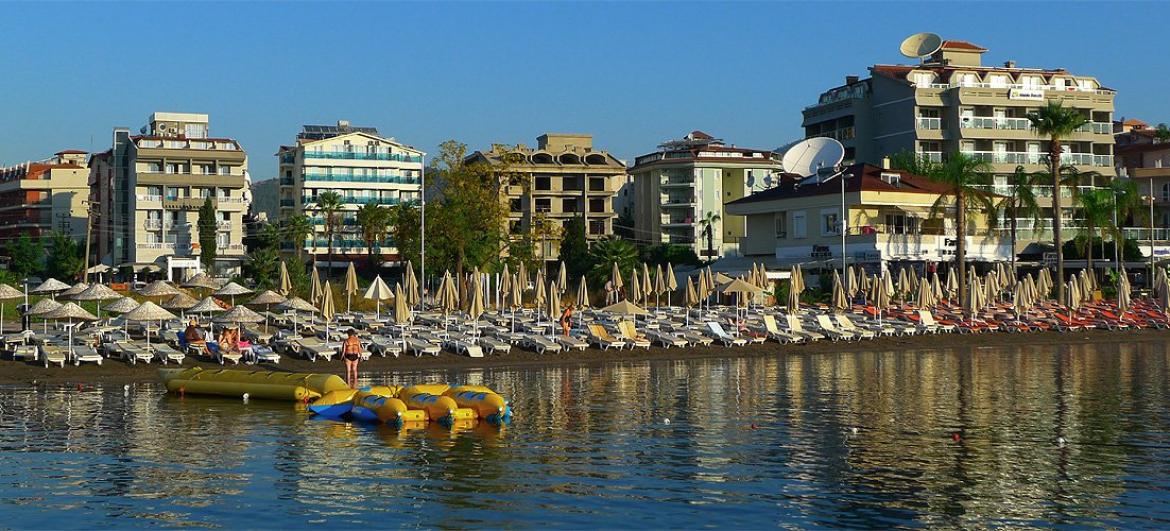 Pláže a promenáda v Marmaris: Počasí a sezóna
