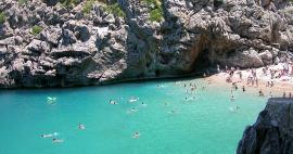 Koupání na Sa Calobra