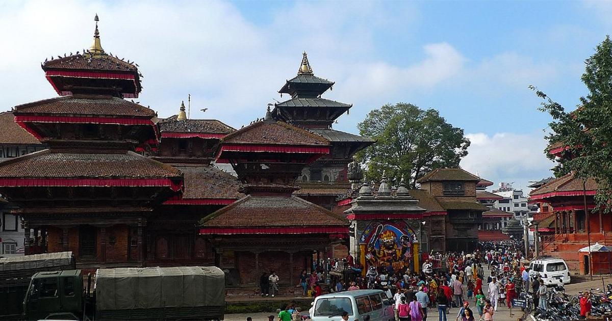 Visit Of Durbar Square In Kathmandu The Historic Center Of Kathmandu 